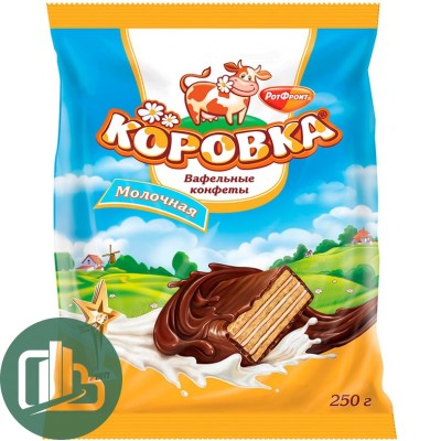 ФАСОВКА  Конфеты Коровка Молочная 250гр РФ 1/6