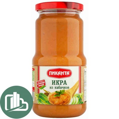 Пиканта Икра кабачков 450гр 1/6