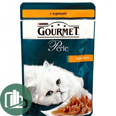 Gourmet нежное филе в соусе с курицей 85гр 1/24