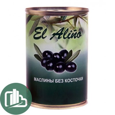 El Alino маслины б/к МТ 003 крупные 290мл 1/12