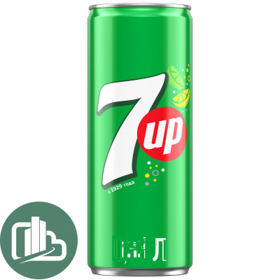 7-up Эмеральд 0.25л Ж/Б 1/12 