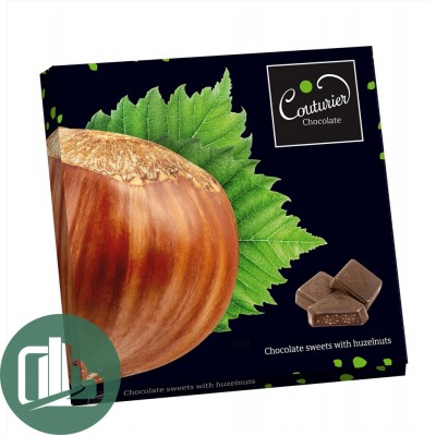Кутюрье Конфеты Coutrier  Фундук 135гр 1/7
