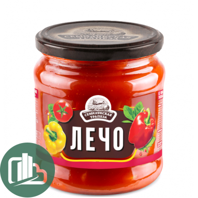 Семилукская Трапеза Лечо овощная 460г 1/8