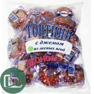 Тортини кекс 500 гр. Лесные ягоды 1/7 Махариши