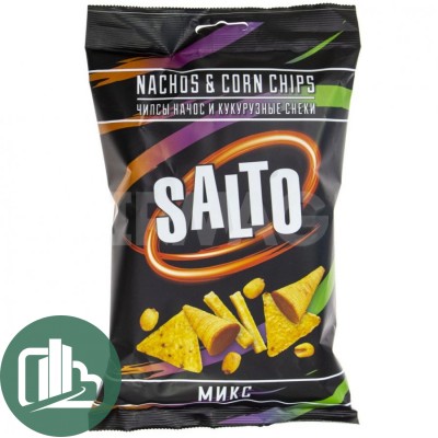 Чипсы Nachos 125гр Микс 1/8