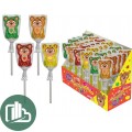 Жевательный мармелад 14гр на палочке Фигурный зоопарк мишка 1/30