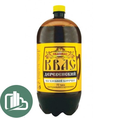 Квас Белорусский 1,5л Деревенский 1/6