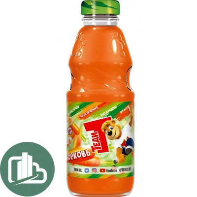 Теди нектар 0,33л Морковный 1/20