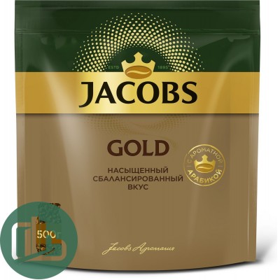 Якобс Монарх Голд 500гр 1/6 м/у