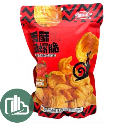 Чипсы ShuYangyang Snail пряный вкус 108гр 1/40