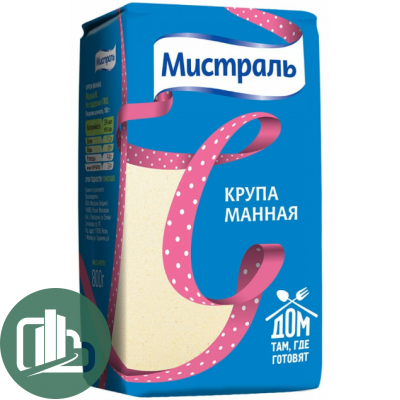 Мистраль Манная Крупа 800гр 1/12