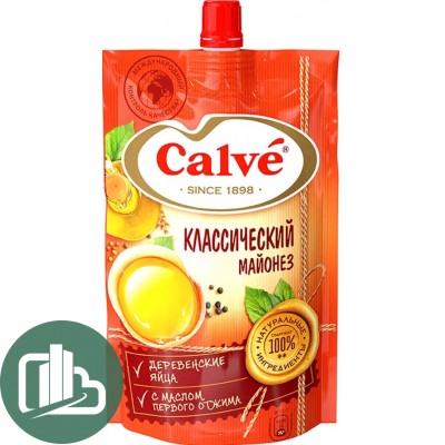 Майонез Cavle классической 50% д/п 200гр 1/40