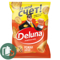 Снеки кукуруз DELUNA Рожки со вкусом чили тако 85гр 1/18