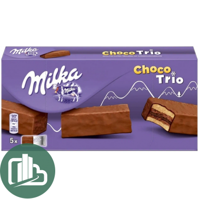 Печенье  Милка Бисквит Чоко Трио 150гр 1/12