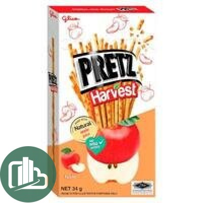 PRETZ палочки со вкусом яблока 34гр 1/10