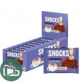 Протеиновый батончик Shok 40гр Брауни Кофе с Молоком 1/9