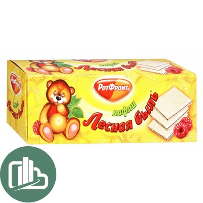 Вафли Лесная Быль 250гр 1/16