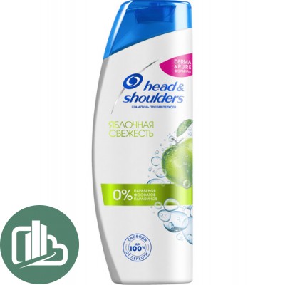 Шампунь Head&Shoulders яблочная свежесть 400мл 