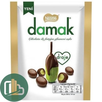 Шоколад Нестле Nestle Damak Драже шоколадный 50гр 1/12 ИМПОРТ