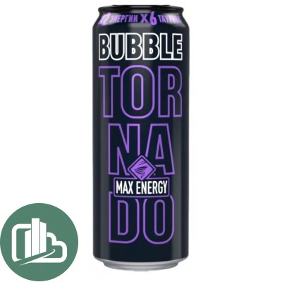 Торнадо энерг нап 0,45л 1/12 ж/б Bubble 