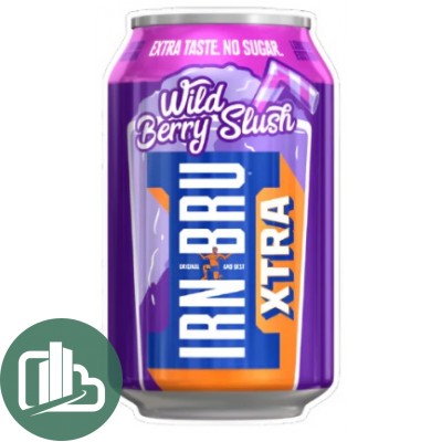 АйрнБрю IRN BRU Wild Berry Slush 330мл 1/24 ж/б