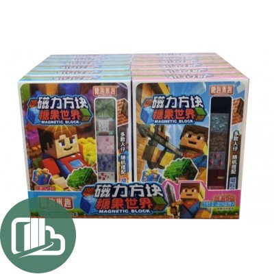 КАНДИ МАСТЕР Кубик Майнкрафт 36гр Magletic Block 1/12