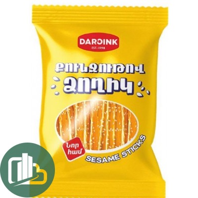 DARONIK Соломка 35гр 1/30 Кунжутные палочки