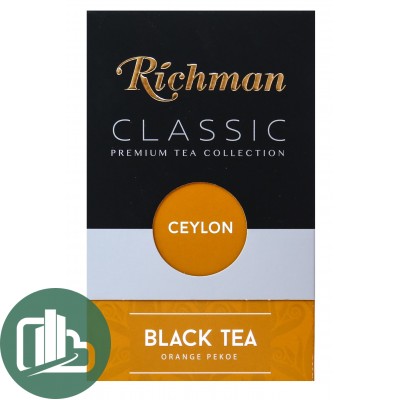 Чай Richman classic ceylon 100гр 1/6