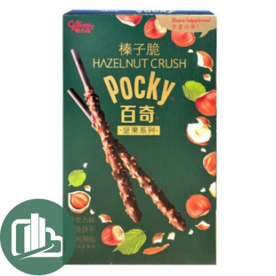 Шоколадные палочки Pocky 48гр Фундук 1/36