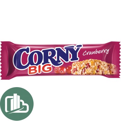 Злаковый батончик Corny Big с клюквой 50г 1/24