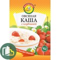 Мастер Дак овсяная каша с клубникой 35гр 1/40