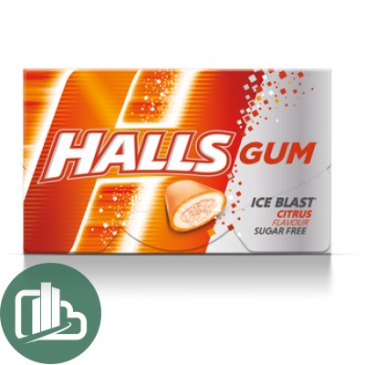 Жев/резинка  Halls Цитрус 18г. 1/16