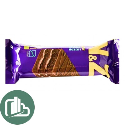 NAZARI Пирожное бисквитное N&K с кремом какао глазурью 40гр 1/32 (8)