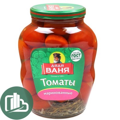 Дядя ваня томаты маринованные 1.8кг ст/б 1/6