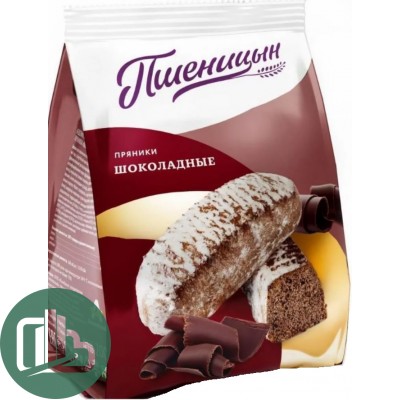 Тимоша Пряники 200гр ПШЕНИЦЫН Шоколадные 1/13