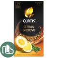 CURTIS чай 25пак Citrus Groove 1/12 Лимон, Цитрон и Мята чёрный