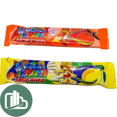 Фруктовая кислинка жев/конф. 10гр 1/100 (12)