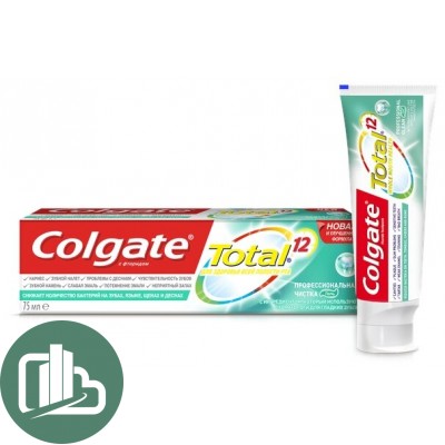 Зубная паста Colgate Total профессиональная чистка 75мл