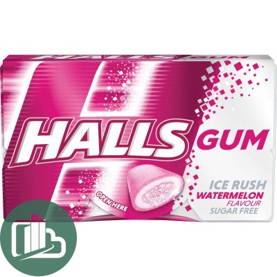 Жев/резинка  Halls арбуз 18г. 1/16