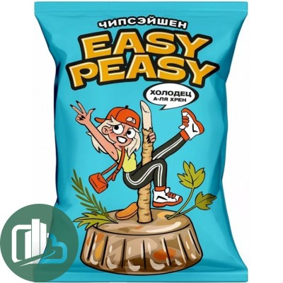 Картофель хрустящий EASY PEASY со вкусом холодца 120гр 1/16