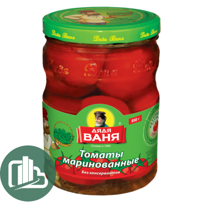 Дядя Ваня Томаты маринованные 680гр 1/8
