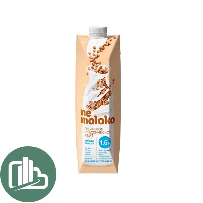 Nemoloko гречневое классическое лайт 1,5% 1л 1/12