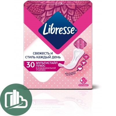 Libresse прокладки 30шт 1/10