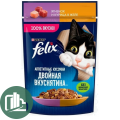 FELIX 75г Двойная Вкуснятина в желе Ягненок/Курица 1/26