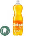 Добрый 1,5л Апельсин 1/9 ПЭТ