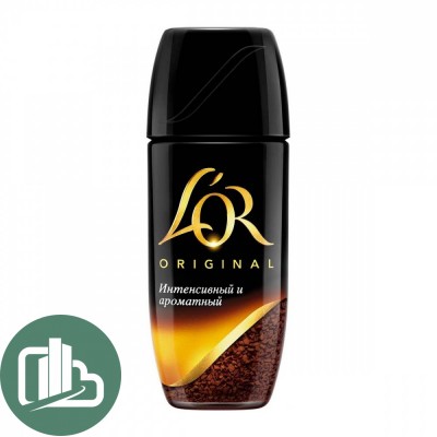 Кофе L'OR оригинал растворимый 95гр 1/6