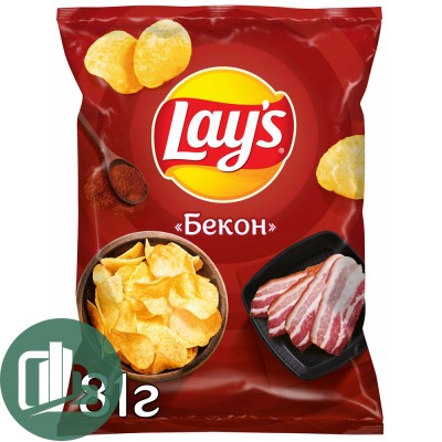 Лейс 81гр Бекон 1/25