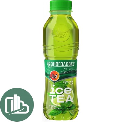Напиток Черноголовка ICE TEA Зелёный чай мята-лайм 0,5л 1/12 Пэт