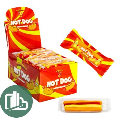 АТВ Жевательный мармелад 18гр HOT-DOG Приколюшки 1/36 (12)