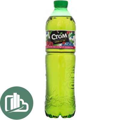 STOM Зелёный чай 1,5л Лесные ягоды 1/6